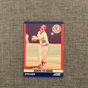 1991 Score Baseball Card Trading Card
